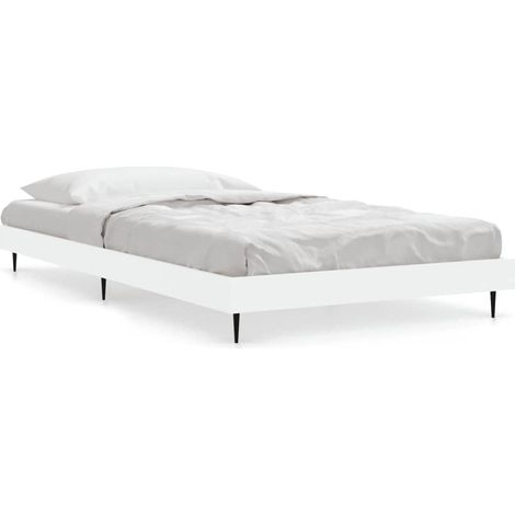 Maison Exclusive - Giroletto Bianco 90x200 cm in Legno Multistrato (1/5)