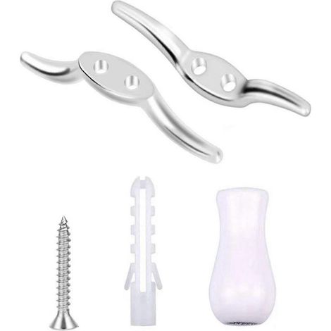 Enrouleur de cordon pour store, suspension, boule en bois, accessoires fixes pour stores romains (1/5)