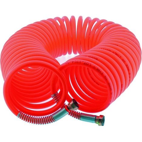 Tuyau air comprimé en Spirale extensible jusque 10 mètres