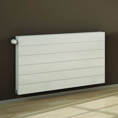 Kartell K-Flat Premium Kompact Type 22 White 400mm x 600mm Double Panel with Double Convector Horizontal Radiator - KD406FP (1/3)