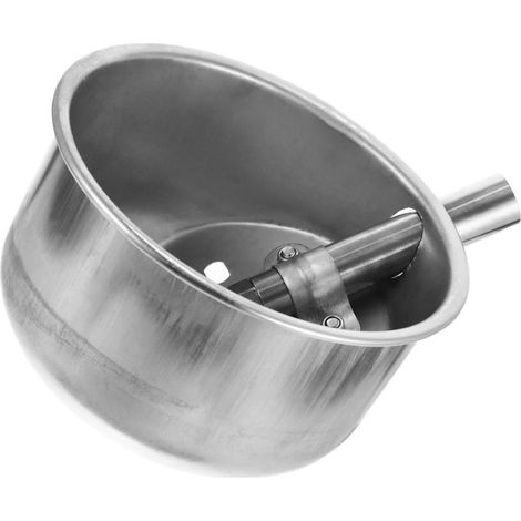 Abreuvoir Automatique Rond pour Cochons Grosse Capacité en Acier Inoxydable et Sécurité pour Élevage de Porcs et Moutons (1/5)