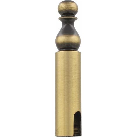 Cache-fiche et cache paumelle n°16 – Pour fiche ø 13 x 70 mm – Vieux bronze – Pour bois dur et teck – Installation rapide et facile