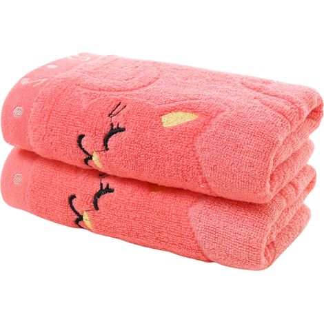 Washcloth - 100% Cotton - 50 x 25 cm - For Face And Body - Travel And Camping Friendly - 2 Pieces (1/5)