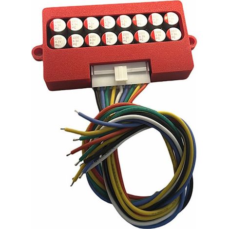 Geeignet für 8S 3A aktive Equalizer, 6S 7S LiFePO4/LiPo/LTO Batterieausgleichskondensatorgehäuse, 6-8S 3A.
