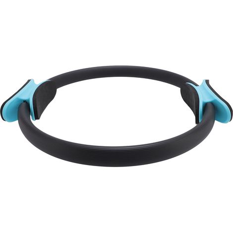 Cercle de Pilates léger et portable, 38 cm, exercice de remise en forme pour la maison, la salle de sport, les voyages, bleu lac (1/5)