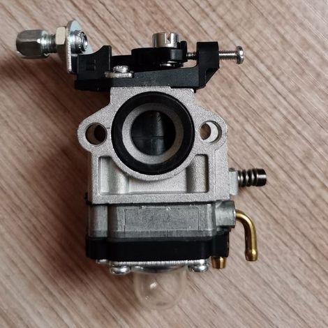 Carburateur Zenoah G45L Husq 143 236 443R 436R, type à membrane, adapté aux débroussailleuses Komatsu G45L/Husq Warner, avec rapport de mélange réglable. (1/4)