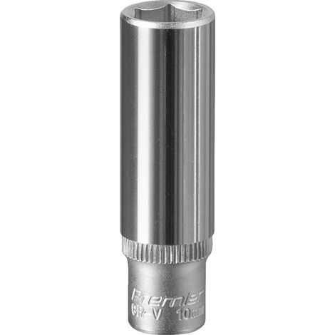Sealey S1410D Premier Deep Socket 1/4"Sq Drive 10mm