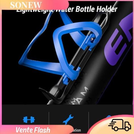 Sonew porte-bouteille de vélo Porte-bouteille d'eau pour vélo léger solide installation facile robuste et sport accessoires Jaune (1/5)
