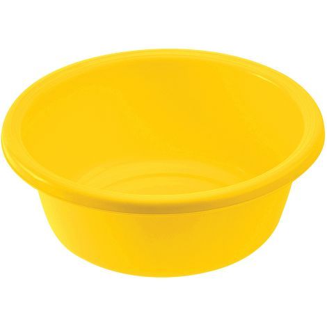 BACINELLA ROTONDA Ø 32 x h.12,5 cm / 6 lt - zafferano Ø 32 x h.12,5 cm / 6 lt - zafferano