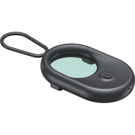 Détecteur caméra infrarouge portable scan anti-espion lentille 26mm hôtel voyage salle bain bureau voiture kit 1 détecteur 1 câble 1 mode d'emploi ABS noir blanc (1/3)