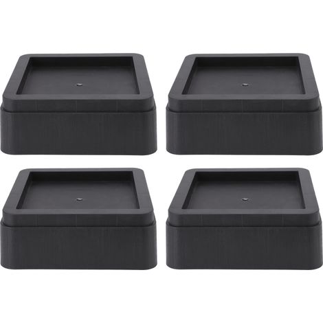 4 Pièces Rehausseurs de Meubles en Plastique 2 Pouces, Protège-Pieds de Chaise et Table pour Canapé, Lit et Divan (1/5)