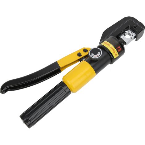 Presse à sertir hydraulique de 6 tonnes avec pince portable intégrée et 16 matrices de sertissage YQK-70 (1/5)