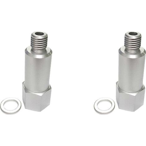 Adaptateur de capteur de température de liquide de refroidissement 4x pour jauge LS Swap M12-1.5 vers femelle 3/8" NPT, capteur étendu (1/5)