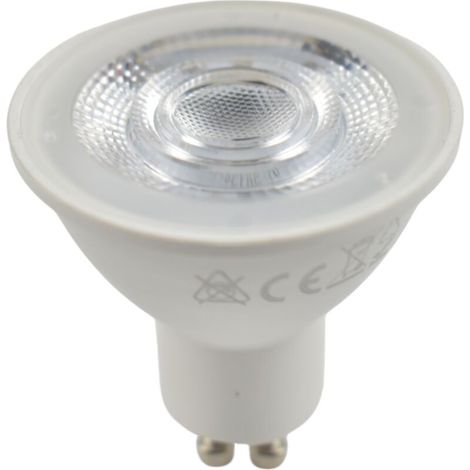 Ampoule LED GU10 5W – Couleur ambre 1800K – Équivalent halogène 35W – Économie d'énergie 80% – Installation directe 230V (1/5)