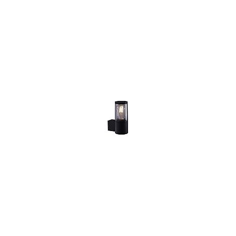 Aplique ega ip65 1xe27 l.9xan.14,1xal.21cm aluminio+pc negro
