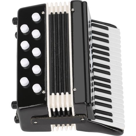 Miniatur-Akkordeonmodell für Ausstellungszwecke, musikalische Mini-Ornamente, Bastelarbeiten, Wohndekoration (1/5)