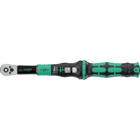 Wera Drehmomentschlüssel Click-Torque Lock A 6 R/L, 1/4" x 2,5-25 Nm