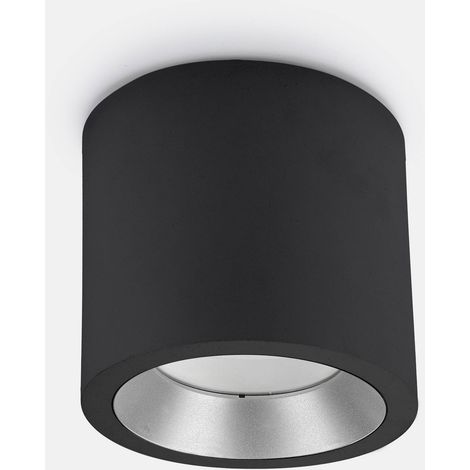 Leds-C4 Cosmos - Plafonnier extérieur à LED noir 16.8cm 2526lm 3000K IP65