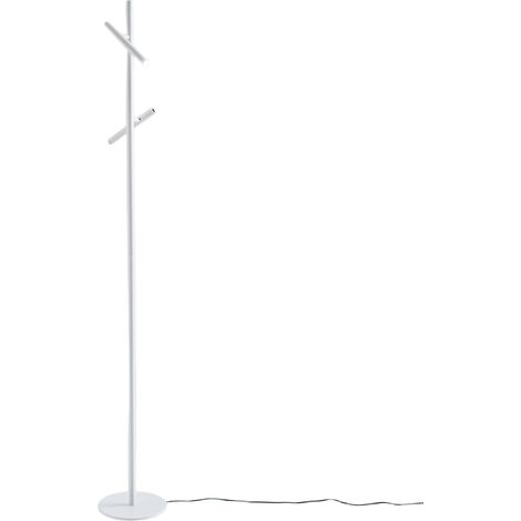 Lampadaire Gpib40 - Lampadaire Led Dimmable 10,8W 3000K Orientable En Aluminium Blanc Mat - Gealuce (1/3)