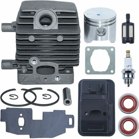 KLVGTIFS PUPour STIHL FS75 FS80 FS85 34 mm Cylindre Piston Sceau de silencieux Kit 4137-140-0603 (1/4)