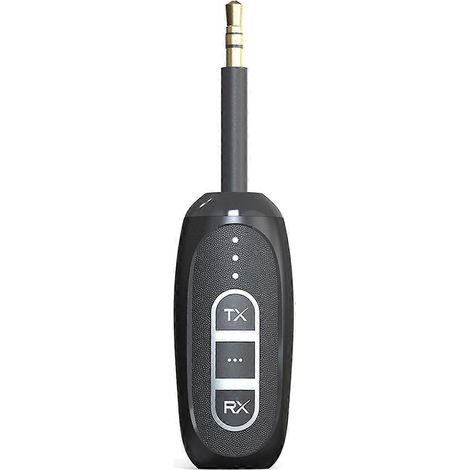 Adaptateur audio Bluetooth 5.4, récepteur sans fil, convertisseur audio stéréo Hi-Fi avec entrée auxiliaire 3,5 mm pour TV, voiture et casque audio. (1/5)