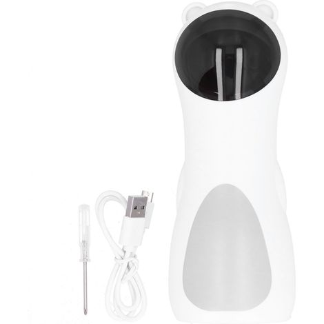Jouet pour chat 2 en 1 avec lumière rouge, LED automatique USB, petit format, rotatif à 2 vitesses. (1/5)
