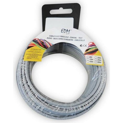 Bobina di cavo flessibile 2,5mm grigio 25mts senza alogeni (1/2)