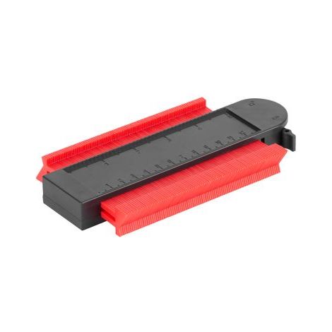 Schablone zum Umreißen von Formen Strend Pro DG680, 125x101 mm, mit Mustersperre und Magnet