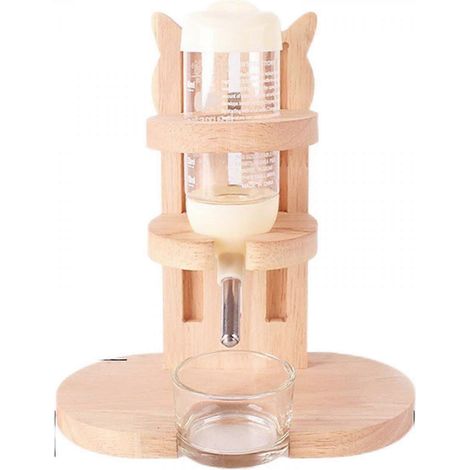 Hängender Wasserflaschenhalter für 80 ml, ideal für Hamster, Meerschweinchen, Mäuse, Chinchillas und andere Kleintiere. (1/4)