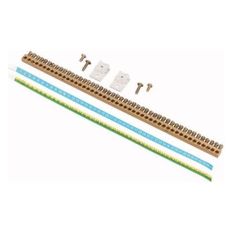 N/PE-Klemmenleiste mit Halterung 2x25mm2 + 74x16 mm2 BFZ-TS-KL76 293634