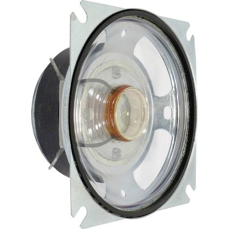 Visaton SL 87 XA - 4 Ohm 3.3 pouces 8 cm Haut-parleur large bande 20 W 4 Ω membrane transparente, résistant aux UV