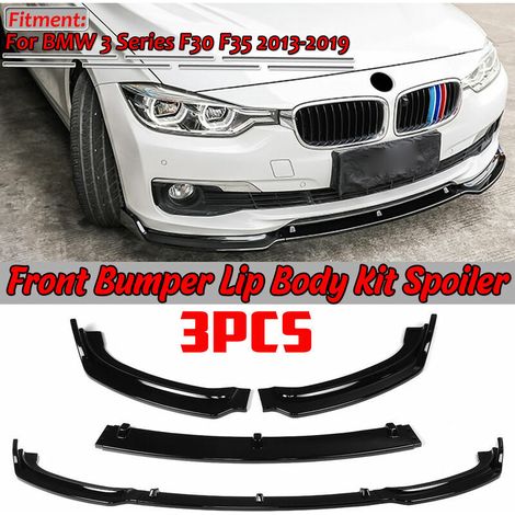 Front Bumper Lip Body Kit Spoiler For BMW 3 Series F30 F35 2013-2019 Base Model (Not Fit M SPORTS Models) (1/3)
