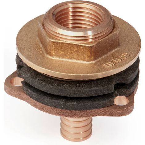 REHAU Traversée murale RAUTITAN RX+ 16 - Rp 1/2 x 28, 14563801001
