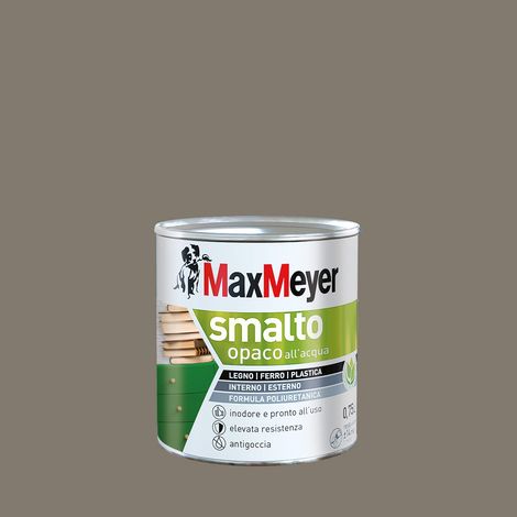 MaxMeyer Smalto Opaco all'acqua Poliuretanico Yuta 0,75 l (1/4)