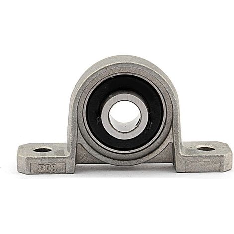 Bloc palier à roulements sphériques 8mm KP08 avec support d'arbre (1/5)