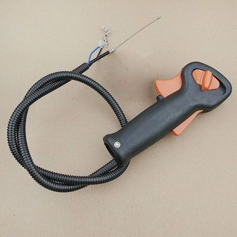 Ensemble d'accélérateur FS80 FS85 HL75 KM85 Ensemble de commande d'accélérateur 41371801109, comprenant une poignée de câble, commande la soupape d'accélérateur du carburateur, pour STIL. (1/4)