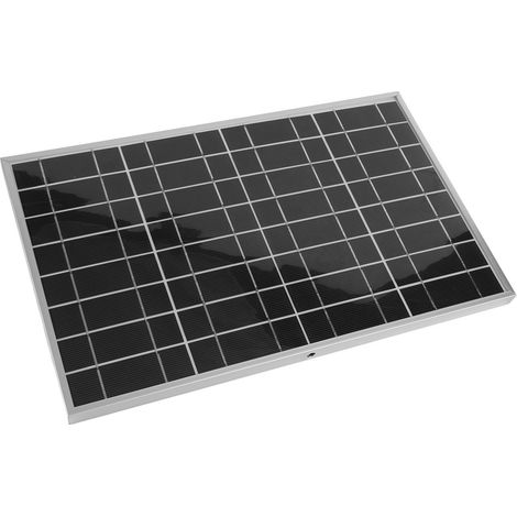 Kit de panneau solaire 30W, panneau de charge solaire en silicium polycristallin, avec contrôleur 40A, adapté aux voitures, camping-cars et bateaux. (1/5)