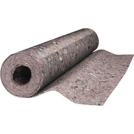 Dulary – Bâche absorbante 25m – Non tissé synthétique 2mm – Étanche anti-dérapant 50µm – Réutilisable pour chantiers humides (1/3)