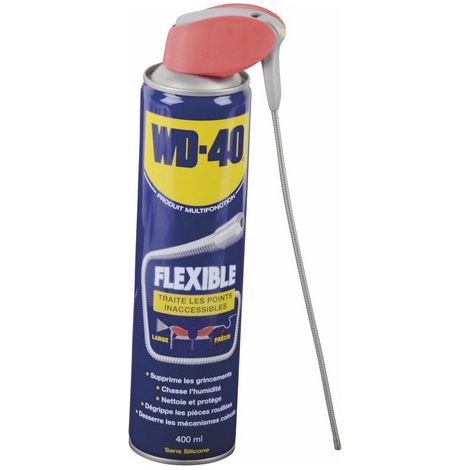 Produit multifonction WD-40 spray multiposition flexible 400ml - WD40 : 33688/33760