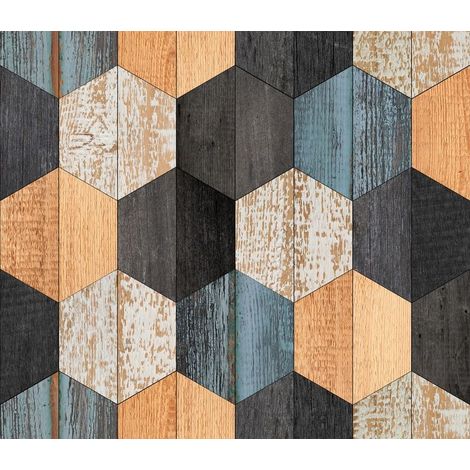 Tissu d'extérieur décoratif Oxford - motif géométrique hexagonal I DR109 (1/5)