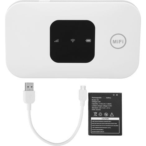 Multifunktionaler 4G-LTE-Router, hohe Geschwindigkeit 150 Mbit/s, tragbare WLAN-Verbindungsfreigabe mit SIM-Karte für Asien (1/5)