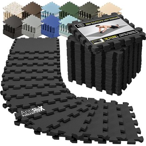 Floor Protection Mat Set AntiSlipX - Non-Slip Sports Mat (1/3)