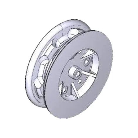 Pièce détachée poulie chaîne pour motorisation de portail – Compatible avec CAME – 119RICX046 (1/3)