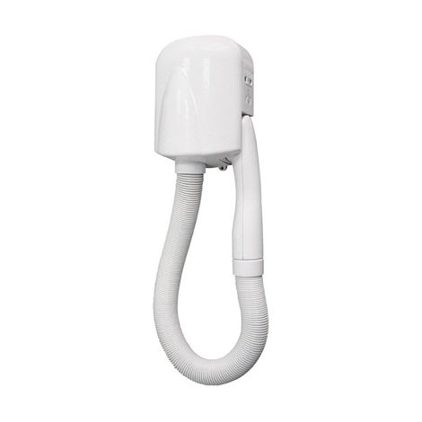 Asciugacapelli con tubo antistrappo