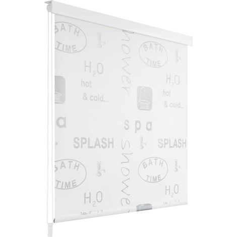 Persiana enrollable de ducha Splash 140x240 cm vidaXL