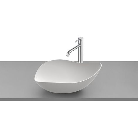 LAVABO DE FINECERAMIC DE SOBRE ENCIMERA OHTAKE WB OC 540X375 BLANCO MATE (1/2)