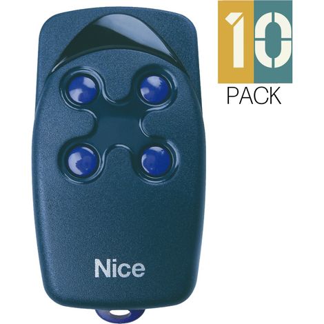 FLO4 Télécommande 4 canaux NICE Pack de 10