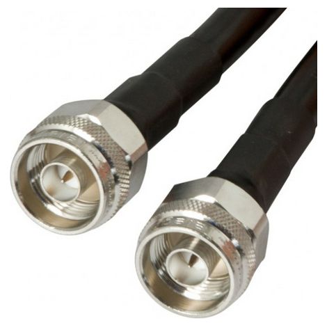 ALLNET ALL-CAB-NM-NM2-RG8 Koaxialkabel 2 m Klasse N Schwarz