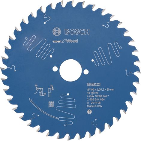 Bosch Expert for Wood Lama per seghe da banco 190x30 mm per legno (1/4)