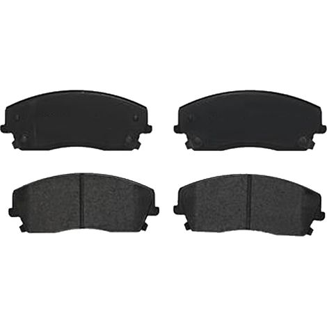 KIT PASTIGLIE FRENO ANTERIORI compatibile con DODGE CHALLENGER COUPE / PASTIGLIE FRENANTI AUTO OEM P11019 P11017, / SOSTITUZIONE DIRETTA / BASSA POLVERE / SILENZIOSO (1/4)